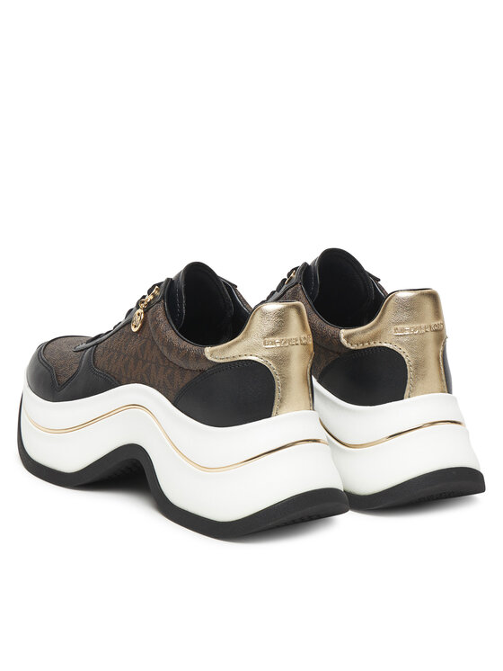 MICHAEL Michael Kors Снікерcи MICHAEL Michael Kors Arla 43F5ARFS2L Коричневий