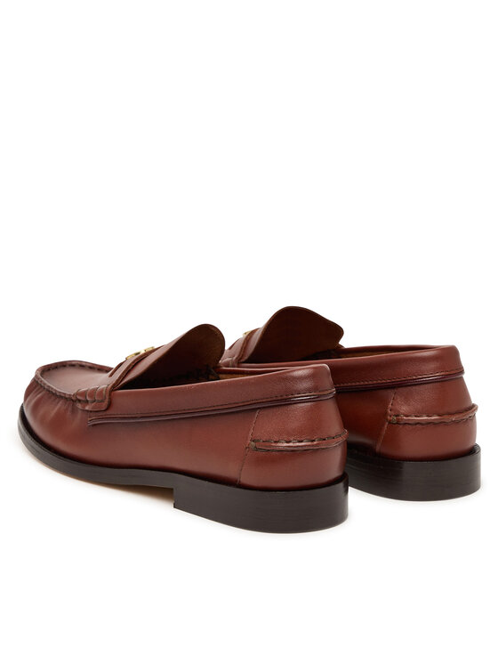Tommy Hilfiger Mocasini Tommy Hilfiger Hilfiger Penny Loafer Smooth Lth FW0FW09249 Maro