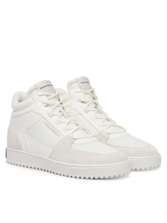 Emporio Armani Снікерcи Emporio Armani EM004840 AF24321 M0360 Білий