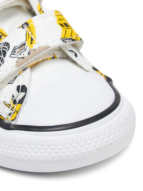 Converse Plátenky Converse Chuck Taylor All Star Construction Truck Easy-On A12610C Biela