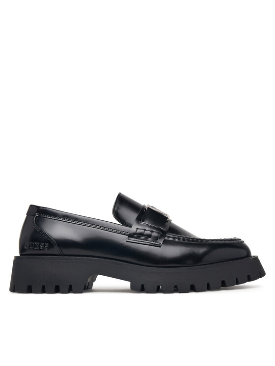 Guess лоуфъри с дебела подметка Guess FMFGOR LEA14 Черен