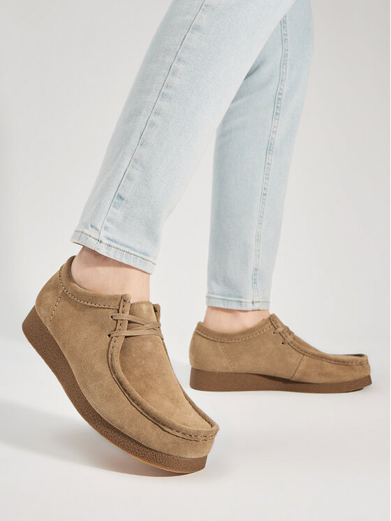 Clarks Мокасини Clarks Wallabeeevo 26172821 Коричневий