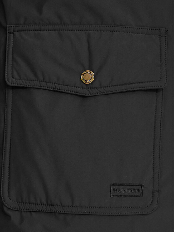 Hunter Hunter Зимова куртка HARW0001262 Чорний Regular Fit