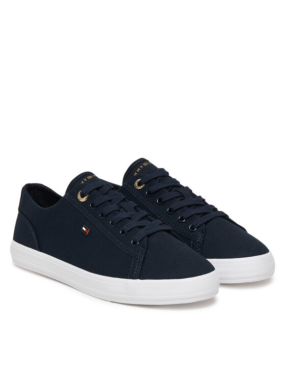 Tommy Hilfiger Sportcipők Tommy Hilfiger Th Foxing Sneaker Canvas FW0FW09170 Sötétkék