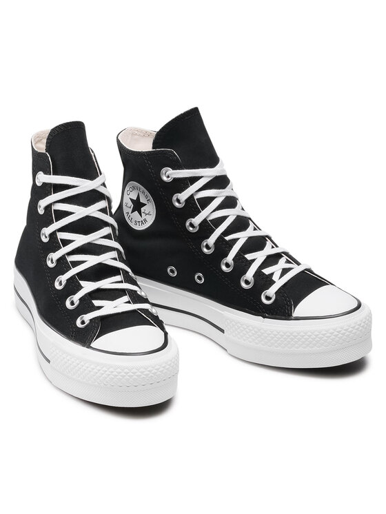 Converse Kedas Converse Chuck Taylor All Star Lift Hi 560845C Melns