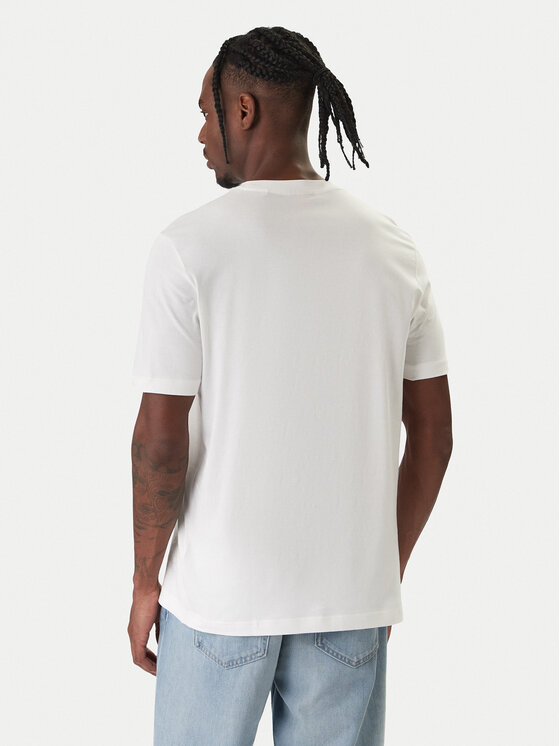 HUGO HUGO Футболка Danotie 50553124 Білий Regular Fit