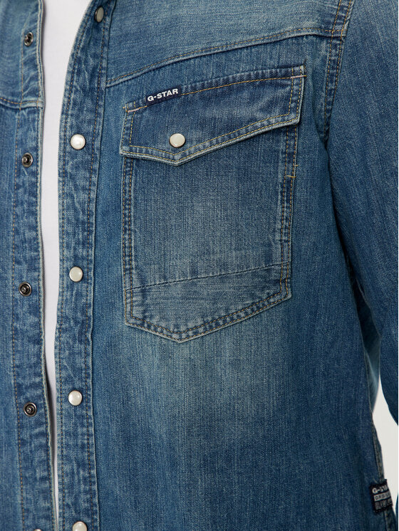 G-STAR G-STAR camisa vaquera Dakota D23616-D252 Azul Regular Fit