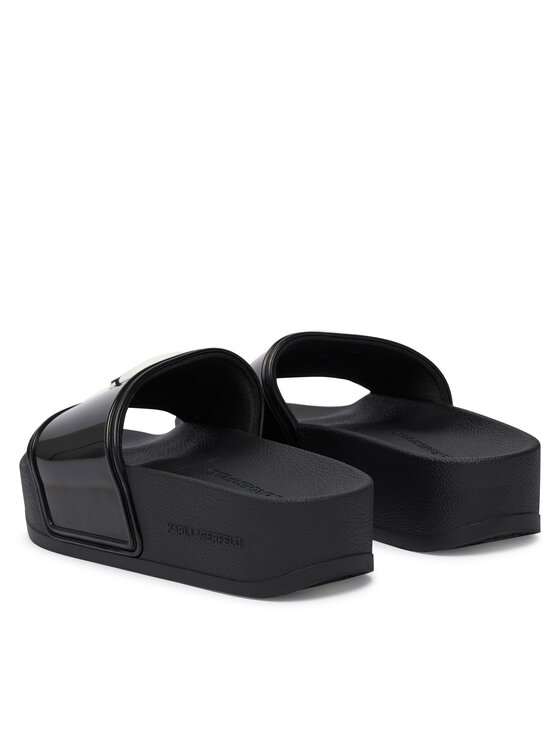 KARL LAGERFELD Шльопанці KARL LAGERFELD Kondo Maxi II KL80805C Чорний