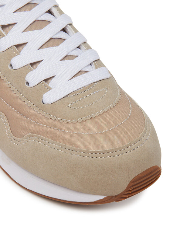 Polo Ralph Lauren Sneakersy Polo Ralph Lauren Train 89 Sport RL02441272 Béžová