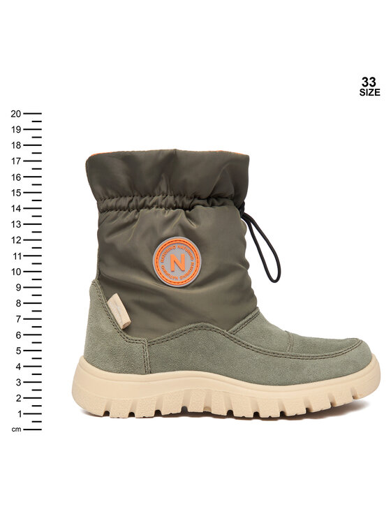 Naturino Sniega zābaki Naturino Varna 2 Wp. 3001578-01-1F23 S Zaļš