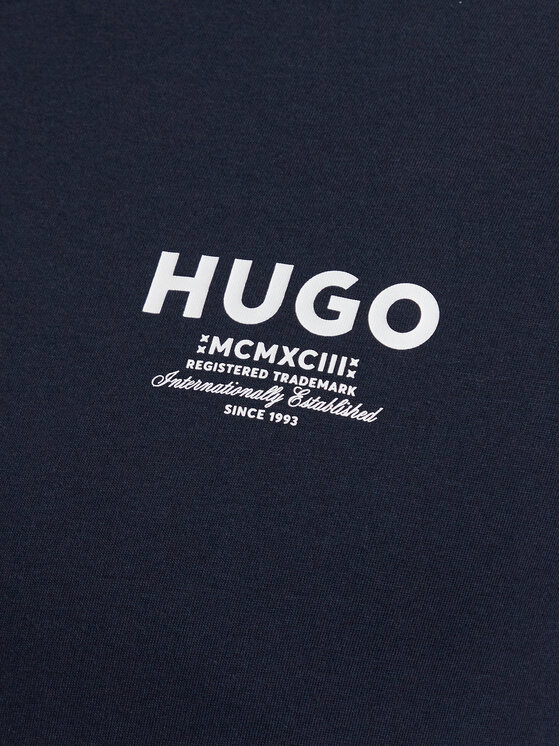 HUGO HUGO Camiseta Nesptee 50572740 Azul marino Regular Fit