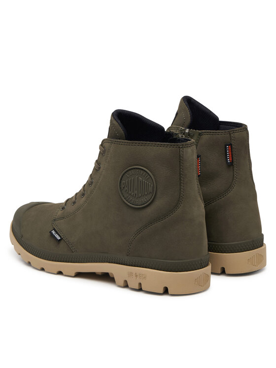 Palladium Turistická obuv Palladium Pampa Lite+ Zip Wp+ 79577-325-M Tmavě zelená