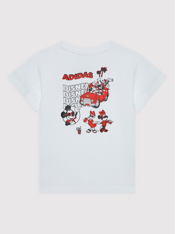 adidas adidas T-shirt Disney Mickey And Friends HC1912 Bijela Regular Fit
