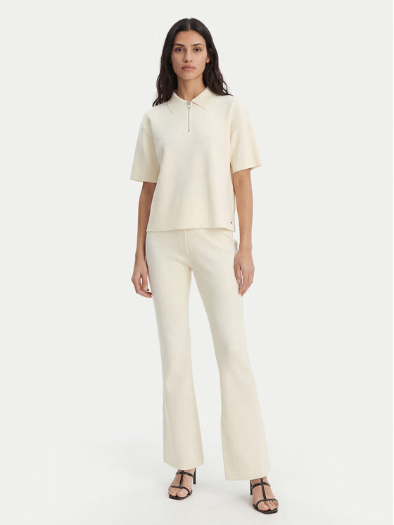 Calvin Klein Calvin Klein Polo LV044E241G Beis Relaxed Fit