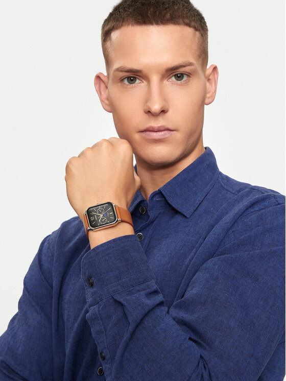 Casio Ročna ura Casio Classic MTP-M305L-1AVER Rjava