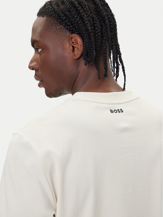 BOSS BOSS Camiseta Iconic TL 50543905 Écru Relaxed Fit