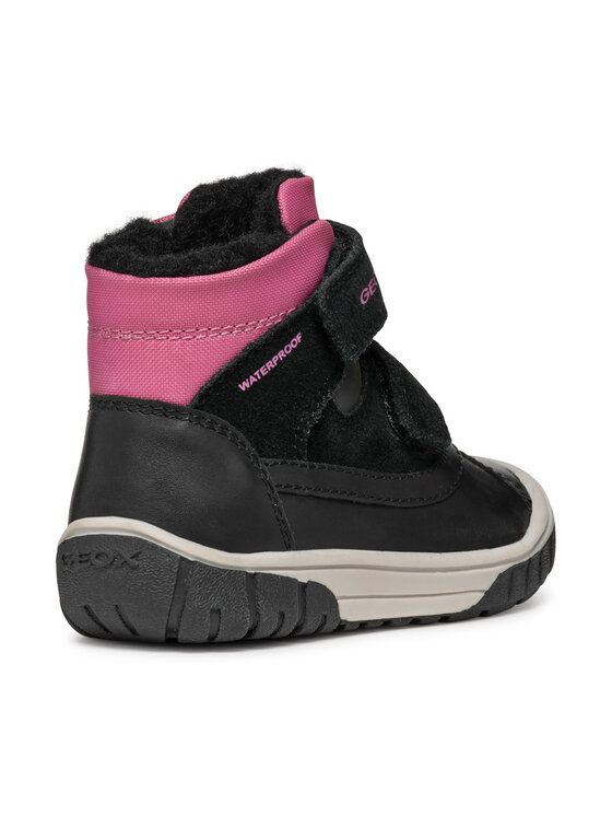 Geox Kozačky Geox B Omar Girl Wpf B462LC 022FU C0922 M Černá