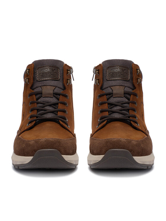 Rieker Šnurovacia obuv Rieker CEO-11530-24 Hnedá