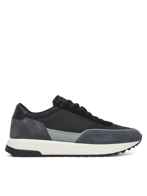 Calvin Klein Snīkeri Calvin Klein Low Top Lace Up Repreve Mix HM0HM01714 Melns