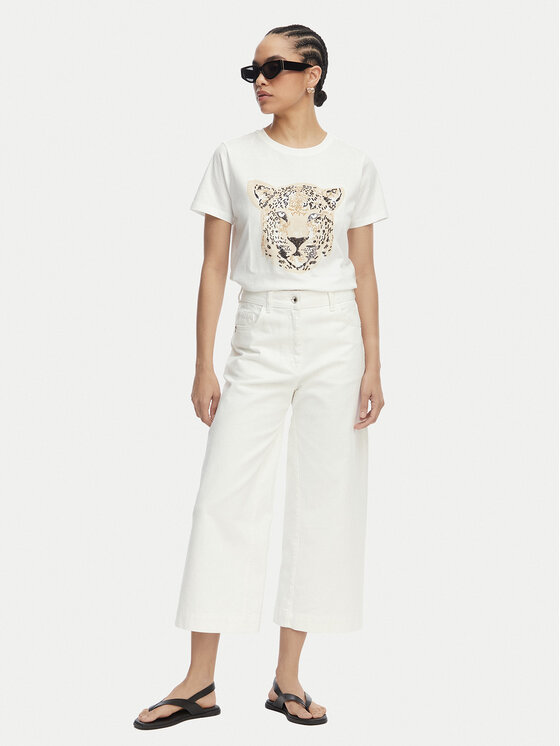 LOLA CASADEMUNT LOLA CASADEMUNT Camiseta MS2615009 Blanco Regular Fit