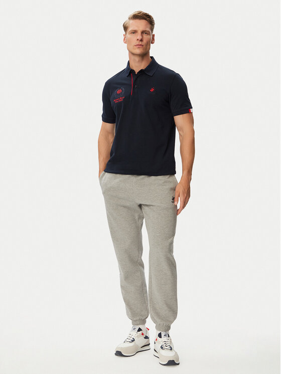 Beverly Hills Polo Club Beverly Hills Polo Club Поло P-SS26M-P2770 Cиній Regular Fit