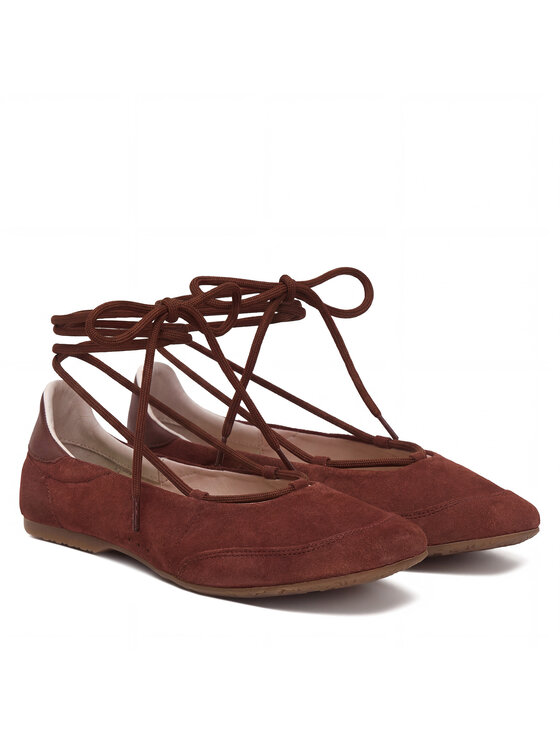 Patrizia Pepe Балетки Patrizia Pepe 8Z0123/L152-B882 Коричневий