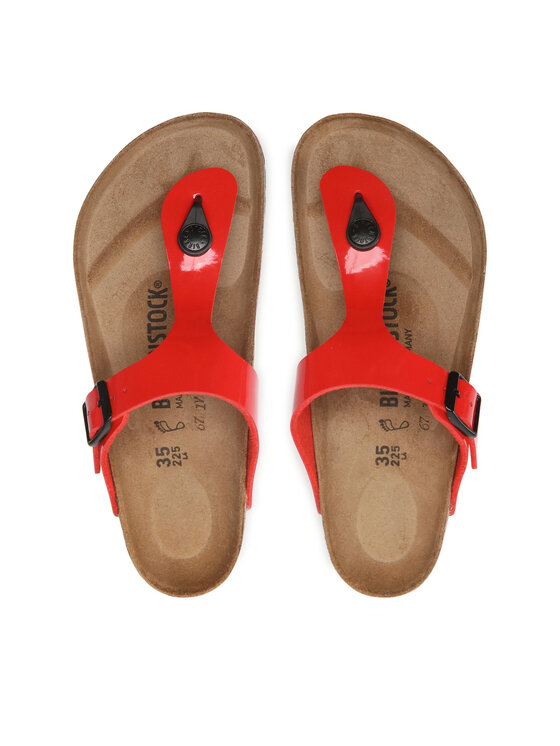 Birkenstock Japonke Birkenstock Gizeh Bs 1014310 Rdeča
