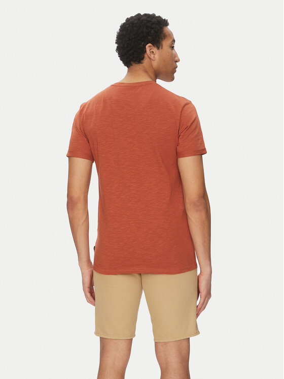 INDICODE INDICODE Футболка Inandorra 41-104 Оранжевий Regular Fit
