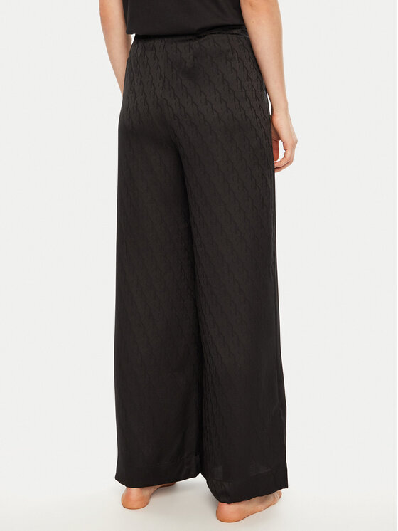Calvin Klein Calvin Klein Pizsama nadrág 000QS7304E Fekete Relaxed Fit