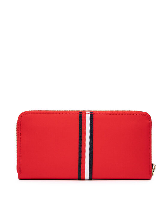 Tommy Hilfiger Denarnica Tommy Hilfiger Poppy Large Za Corp AW0AW11623 Rdeča