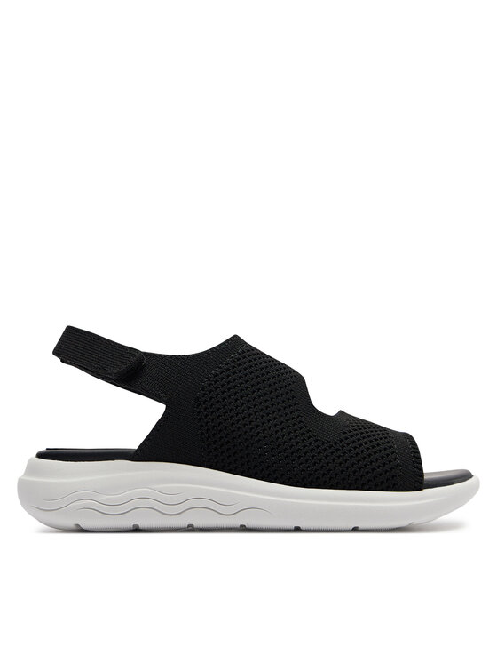 Geox Sandały Geox D Spherica Ec5 D45SVA 0006K C9999 Czarny