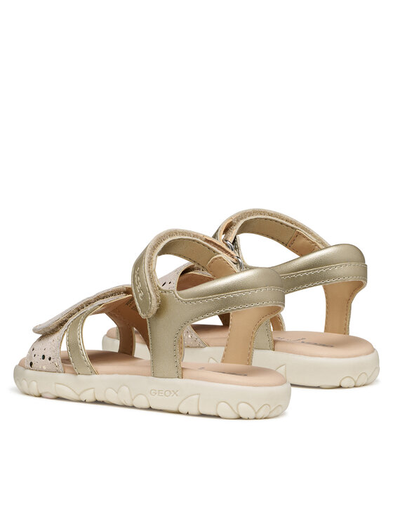 Geox Sandále Geox J Sandal Haiti Girl J658ZC 0NF07 C2012 S Zlatá