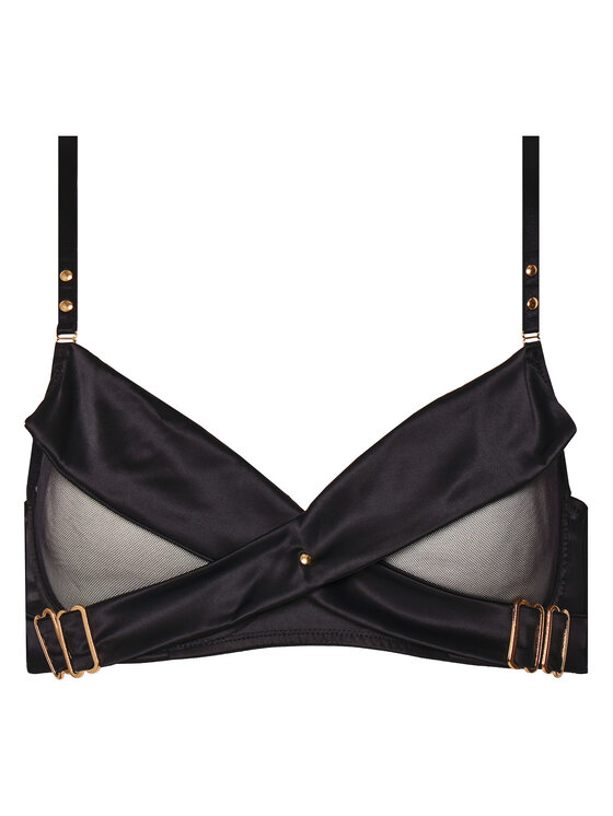 Hunkemöller Hunkemöller Reggiseno con ferretto Colette 301142 Nero