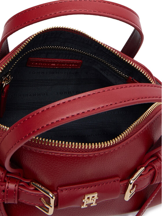 Tommy Hilfiger Rankinė Tommy Hilfiger Th Buckle Mini AW0AW19034 Raudona