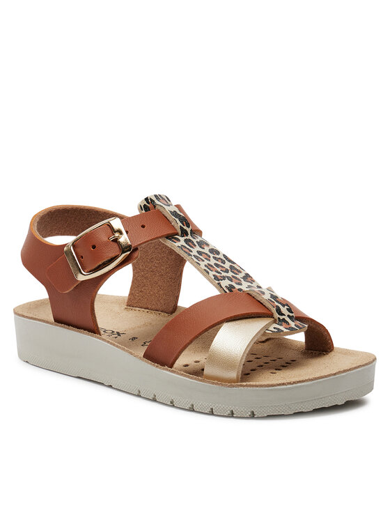 Geox Sandały Geox J Sandal Costarei Gi J45EAG 05404 C5B2U S Beżowy