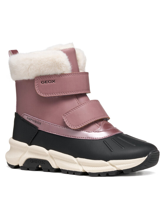 Geox Μπότες Χιονιού Geox J Flexyper Plus Girl B Abx J66NGA 0MECE C8049 M Ροζ