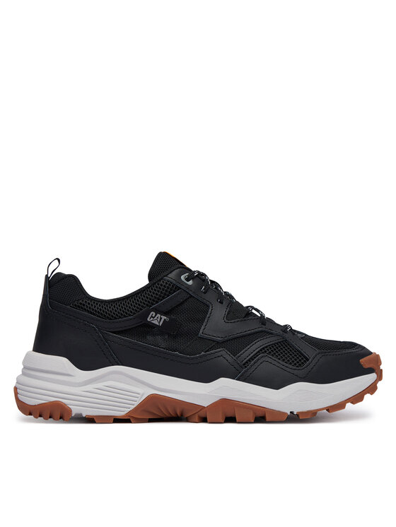 CAT Footwear Снікерcи CAT Footwear Grapple Leather Mesh P726658 Чорний