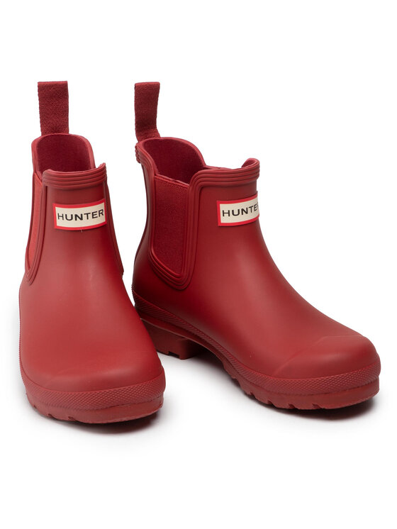 Hunter Гумові чоботи Hunter Original Chelsea WFS2078RMA Червоний