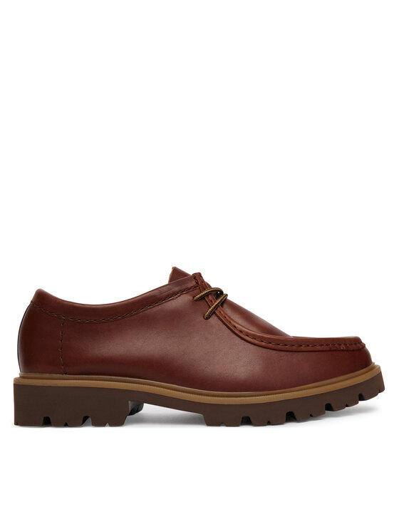 Clarks Туфлі Clarks Cleyhill Seam 26186417 Коричневий