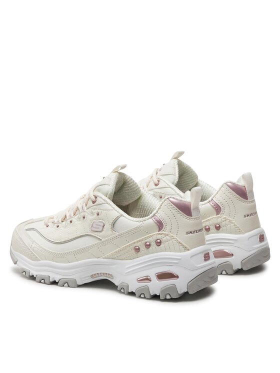 Skechers Сникърси Skechers D'Lites-Ladies Night 149267/WLV Бял