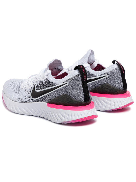 Nike Bežecké topánky Nike Epic React Flyknit 2 BQ8927 103 Biela
