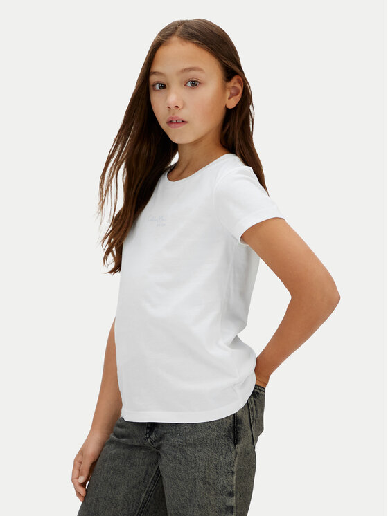 Calvin Klein Jeans Calvin Klein Jeans Camiseta Signature IG0IG03061 Blanco Regular Fit