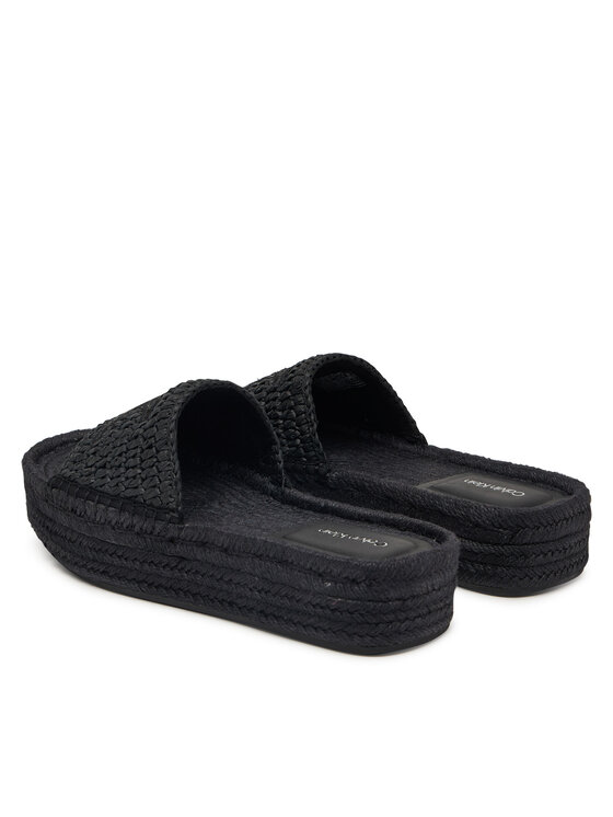 Calvin Klein Espadrilky Calvin Klein Ebeth HW0HW02895 Čierna