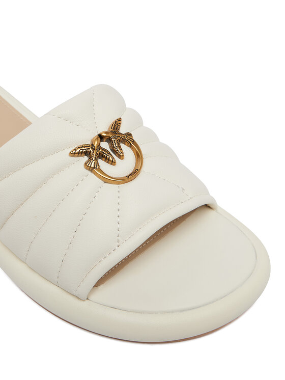 PINKO Şlapi PINKO Fiona 03 SD0525 P003 Écru