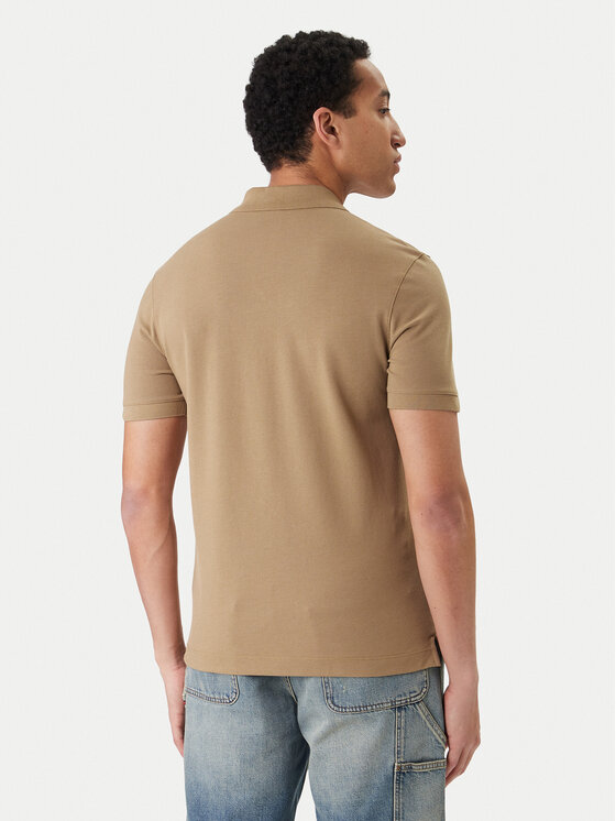 BOSS BOSS Polo Pallas 50553564 Caqui Regular Fit