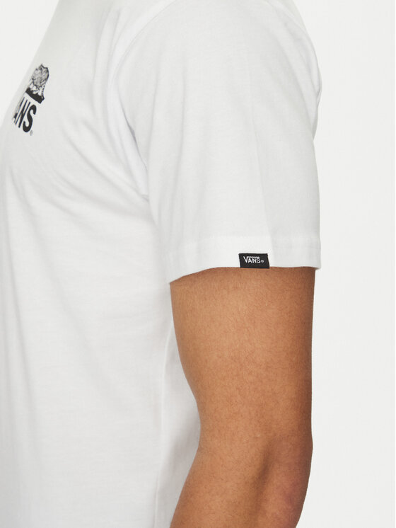 Vans Vans Marškinėliai Sneaky VN000M3Y Balta Regular Fit