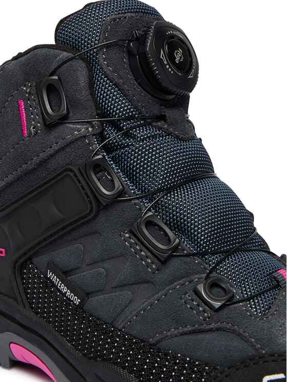 CMP Trekingová obuv CMP Kiruna Mid FitGo Fleece Wp 3Q57894 Čierna