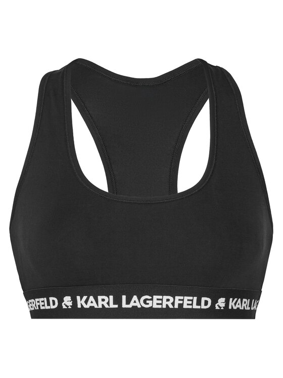 KARL LAGERFELD KARL LAGERFELD Top de sujetador A1W47007 Negro