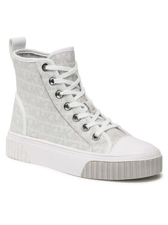Kedas MICHAEL Michael Kors Gertie High Top 43T1GTFE6Y Pelēks