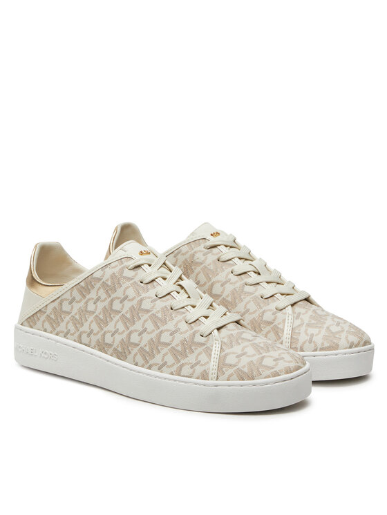 MICHAEL Michael Kors Снікерcи MICHAEL Michael Kors Jenny Lace Up 43T4JNFS1B Бежевий